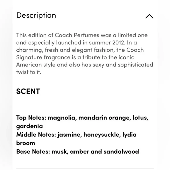 New in box unopened unwrapped Coach New York signature eau de parfum - Picture 2 of 6